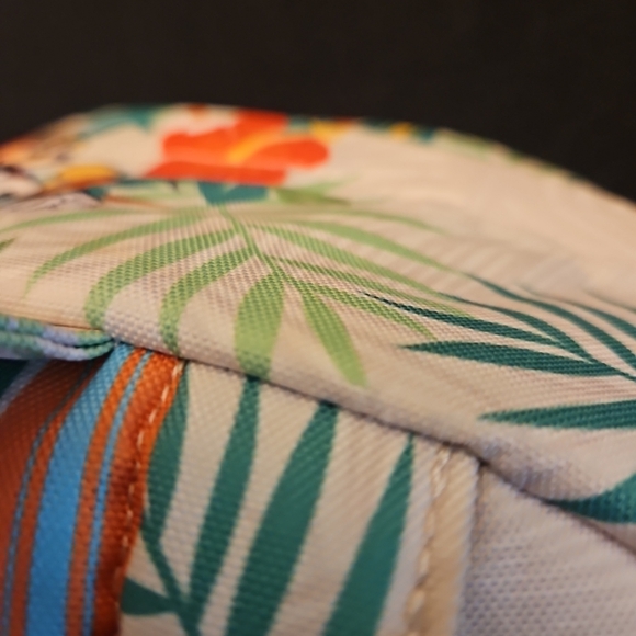 Loungefly Disney Mickey Tropical Nylon‎ Backpack Surfboards Tiki HTF RARE main image 10